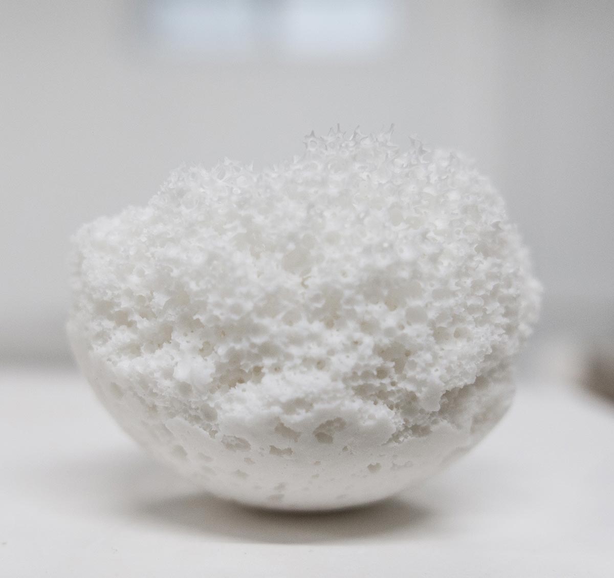 Porcelain foam series Elements of Ait by Yvette Hoffmann Design