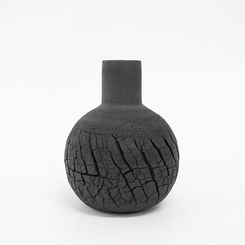 Handmade ceramic vase by Yvette Hoffmann Design