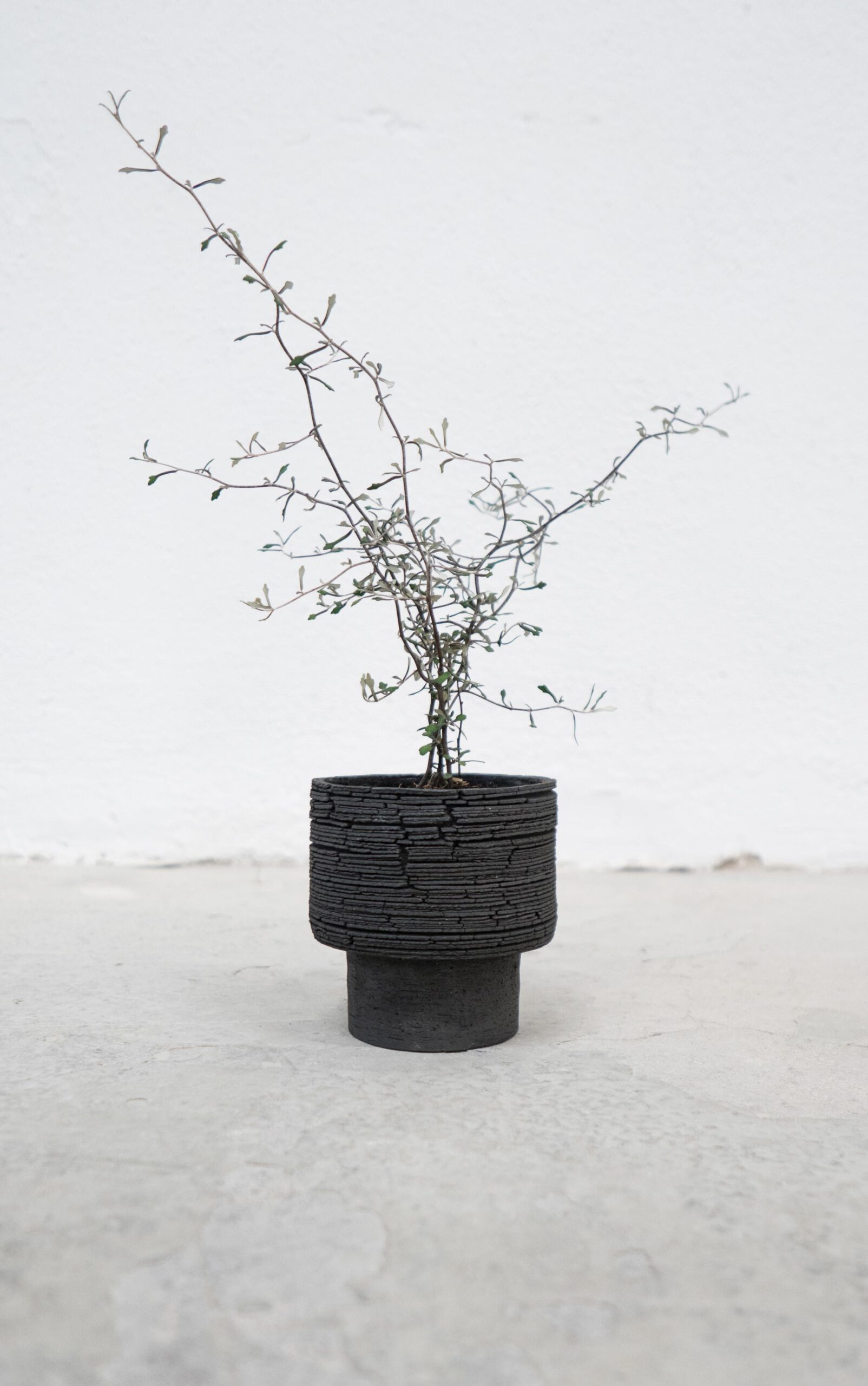 Handmade ceramic planter series Small Bricks by Yvette Hoffmann Design