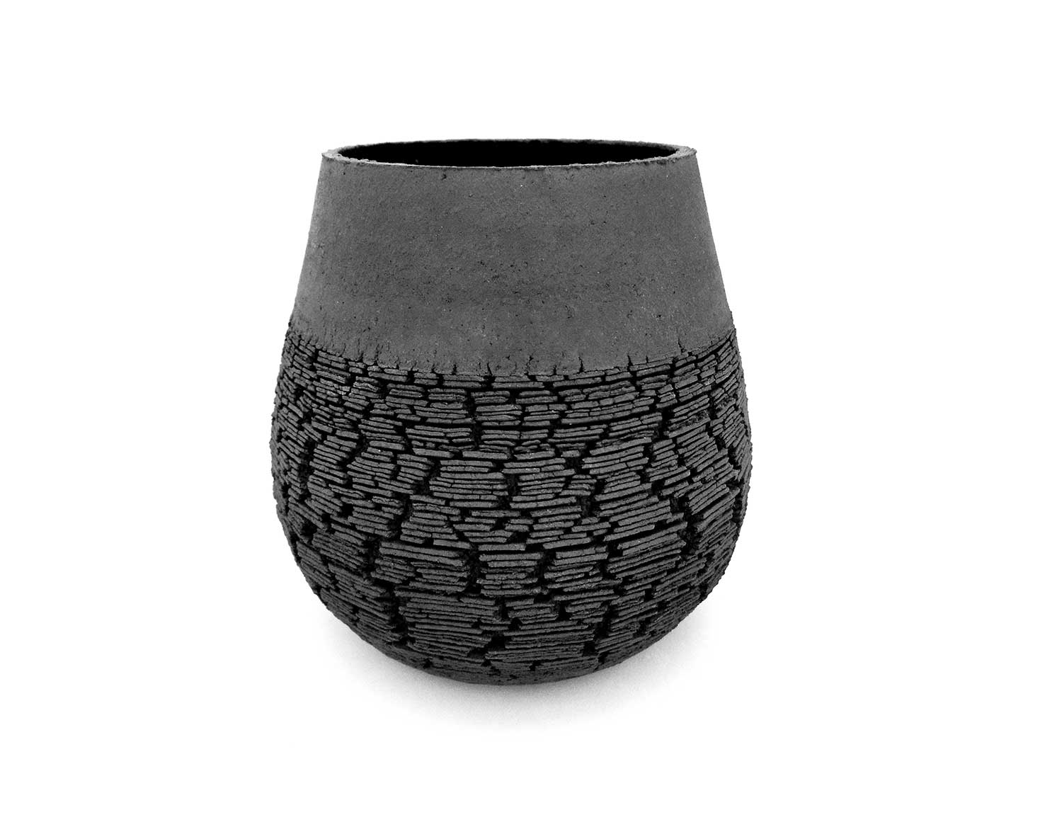 Handmade ceramic vase series Small Bricks by Yvette Hoffmann Design