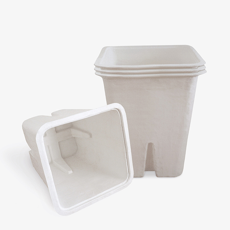 Wastepaperbasket made out of wastepaper